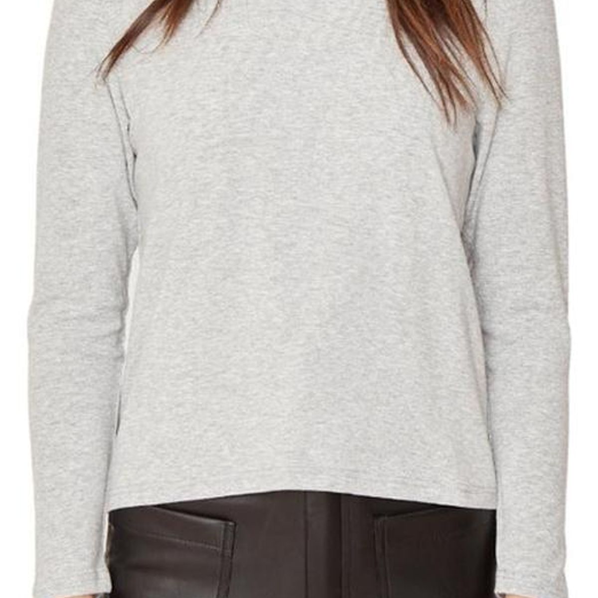 JACINTA TIENDA - Polera Constanza gris Jacinta Tienda