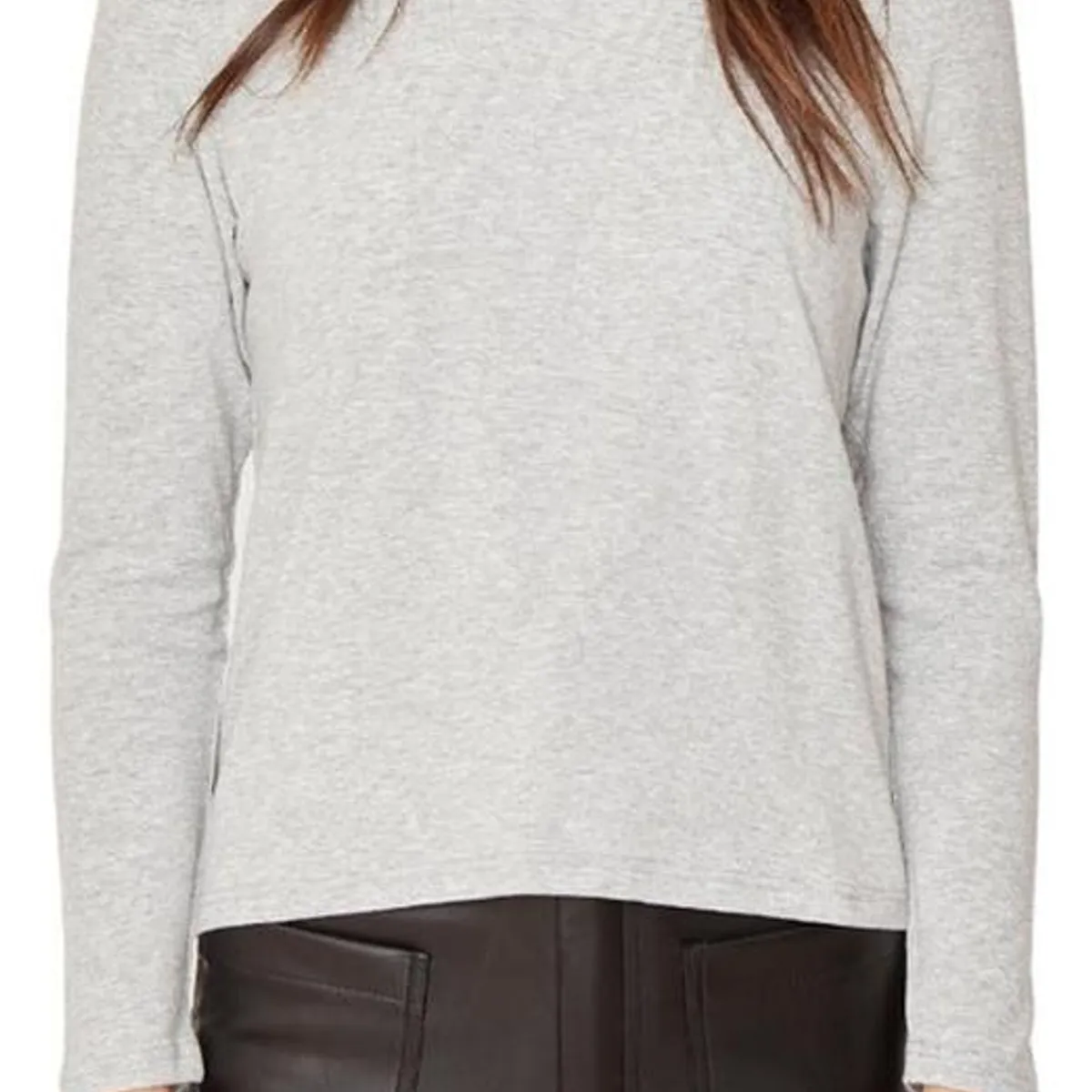 JACINTA TIENDA - Polera Constanza gris Jacinta Tienda