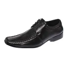 VIA FRANCA - Zapato Casual Para Hombre Color Negro