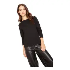 JACINTA TIENDA - Polera Bianca II negra