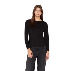 JACINTA TIENDA - Polera Bianca II negra