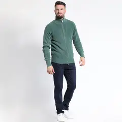 MCGREGOR - SWEATER MANGA LARGA LISO CIERRE COMPLETO