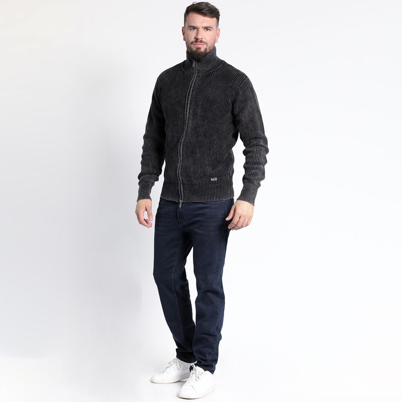 MCGREGOR - SWEATER MANGA LARGA LISO CIERRE COMPLETO MCGREGOR