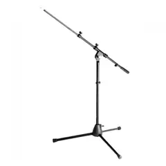 STAGELAB - Atril de microfono ES-J037 - Negro