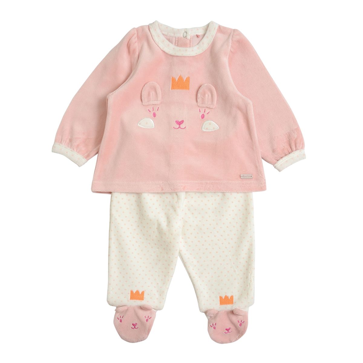 EXCEPTION - Conjunto Plush 2 Piezas Bebé Niña