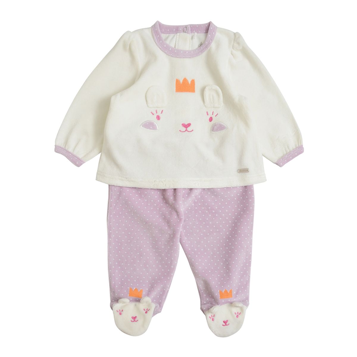 EXCEPTION - Conjunto Plush 2 Piezas Bebé Niña