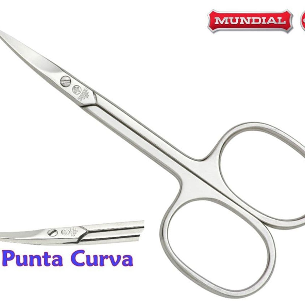 MUNDIAL - Tijera Mundial  415  3 1/2 Cutículas Curva