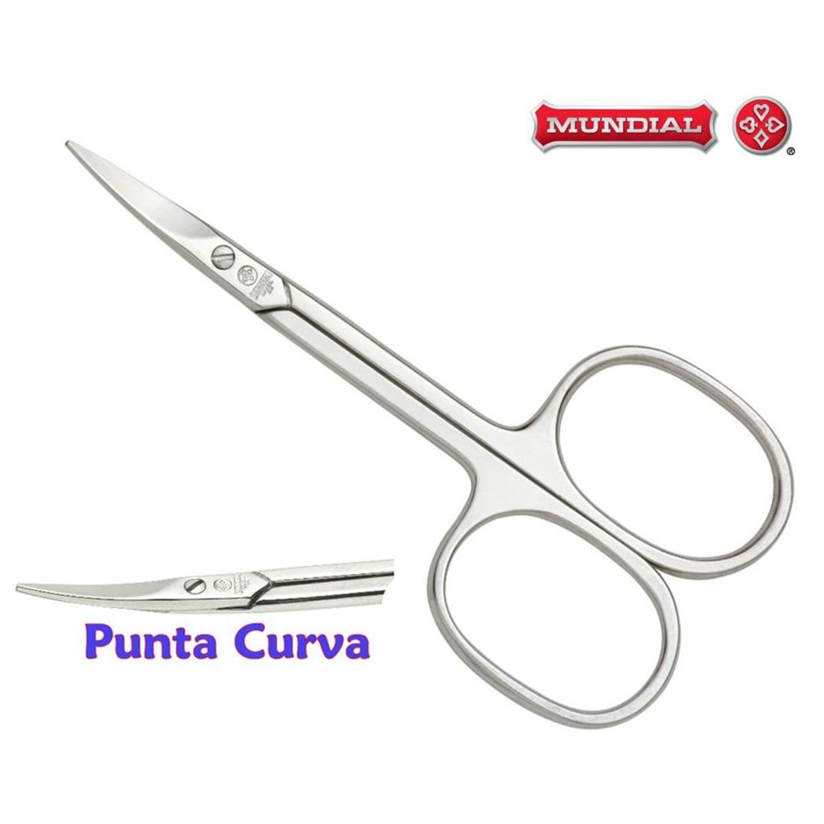 MUNDIAL - Tijera Mundial  415  3 1/2 Cutículas Curva
