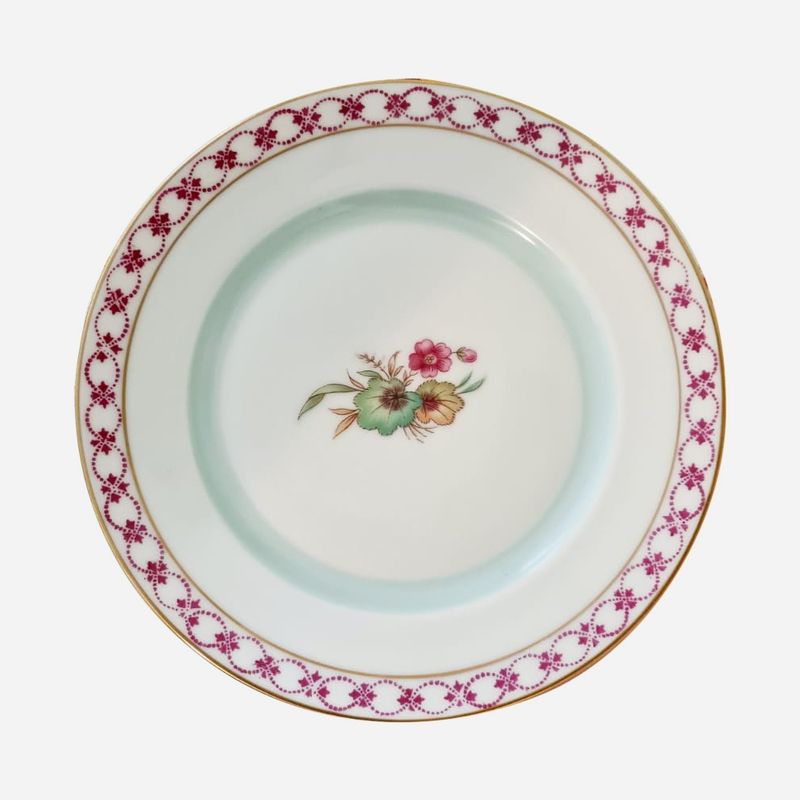 GENERICO - Juego de 4 Platos de Pan Porcelana Alemana