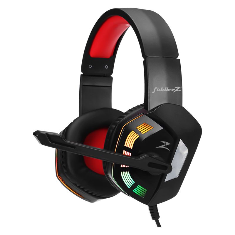 FIDDLER - Audífonos Gamer Retroiluminado LED RGB HP837 Fiddler Z