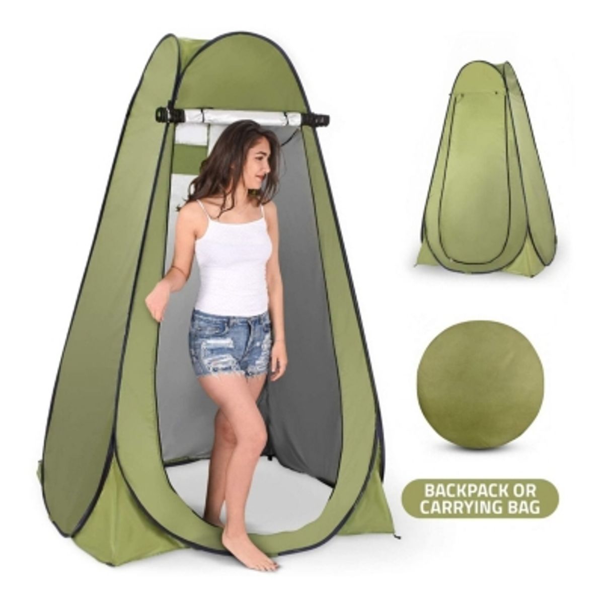 OEM - Carpa Caseta Baño Vestidor Portátil Camping Outdoor Trekking