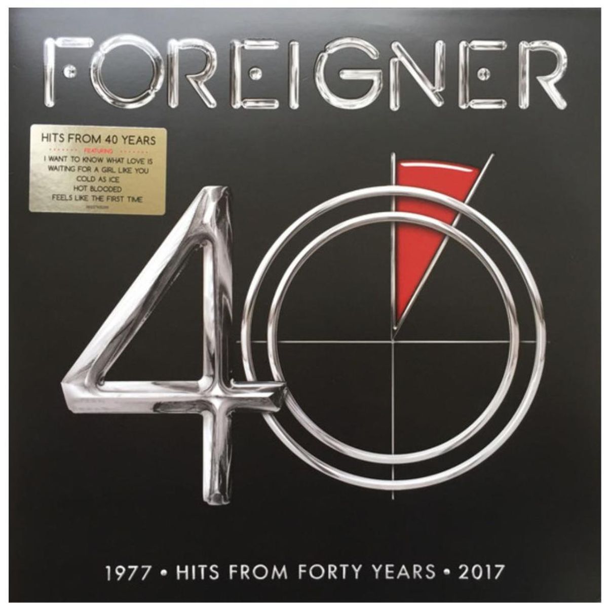 HITWAY MUSIC - FOREIGNER - 40 HITS FROM 40 YEARS (2LP)-VINILO HITWAY MUSIC