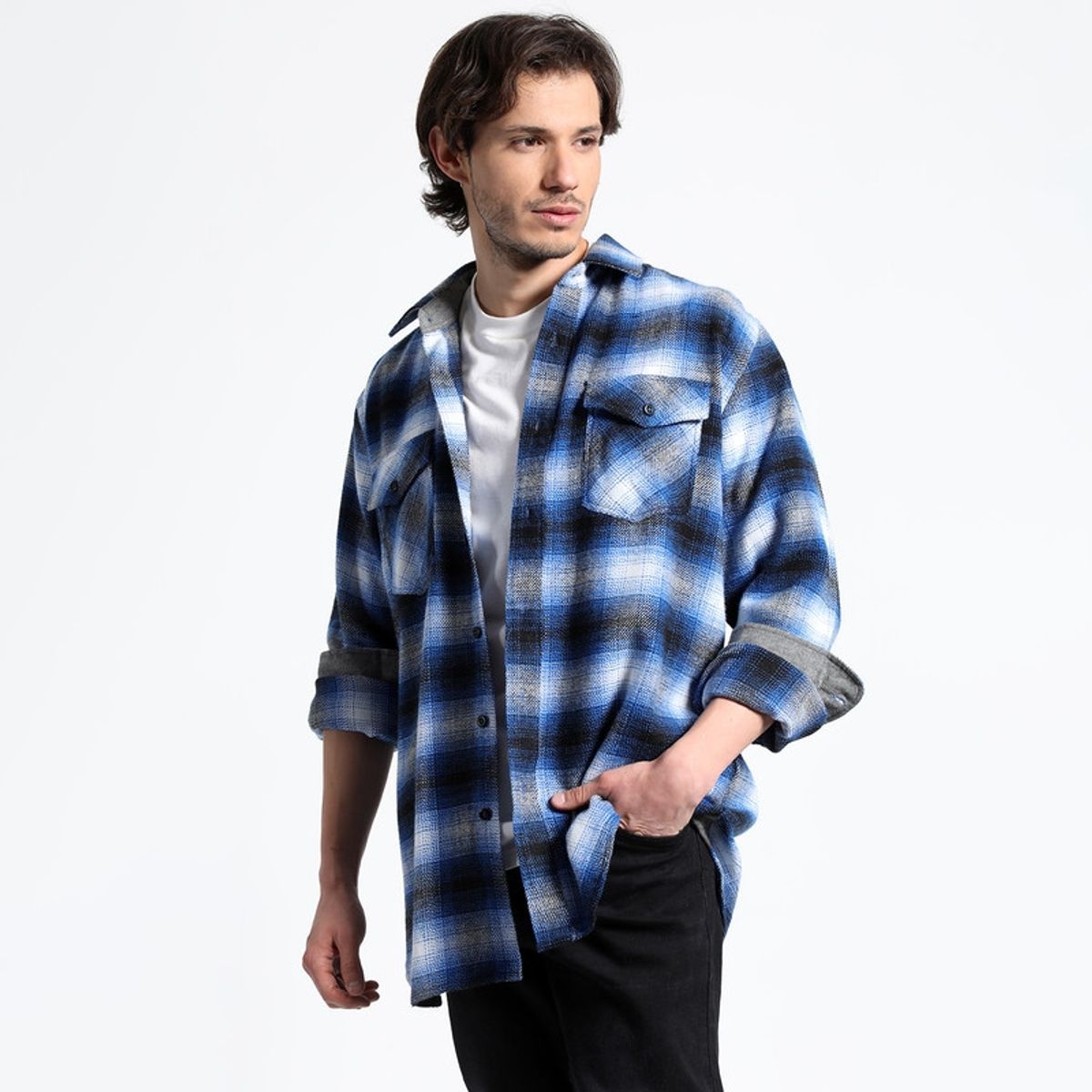 TRUVAL - Camisa Manga Larga Leñadora Special Fit TRUVAL