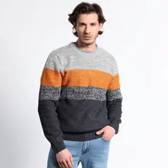 TRUVAL - Sweater Cuello Redondo Textura