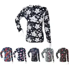 EVERSO - Pack 3 Camiseta Beatle Bambu Con Diseños Mujer Con Polar