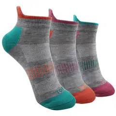 TOP - Calcetines Deportivos Tobilleros Mujer Pack 3 C2