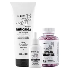 SHEET - Tratamiento Anticaída Para 1 Mes + Vitaminas