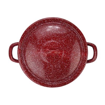 Imagen 2 del producto Cacerola de 18 cm acero carbónico roja Fundo