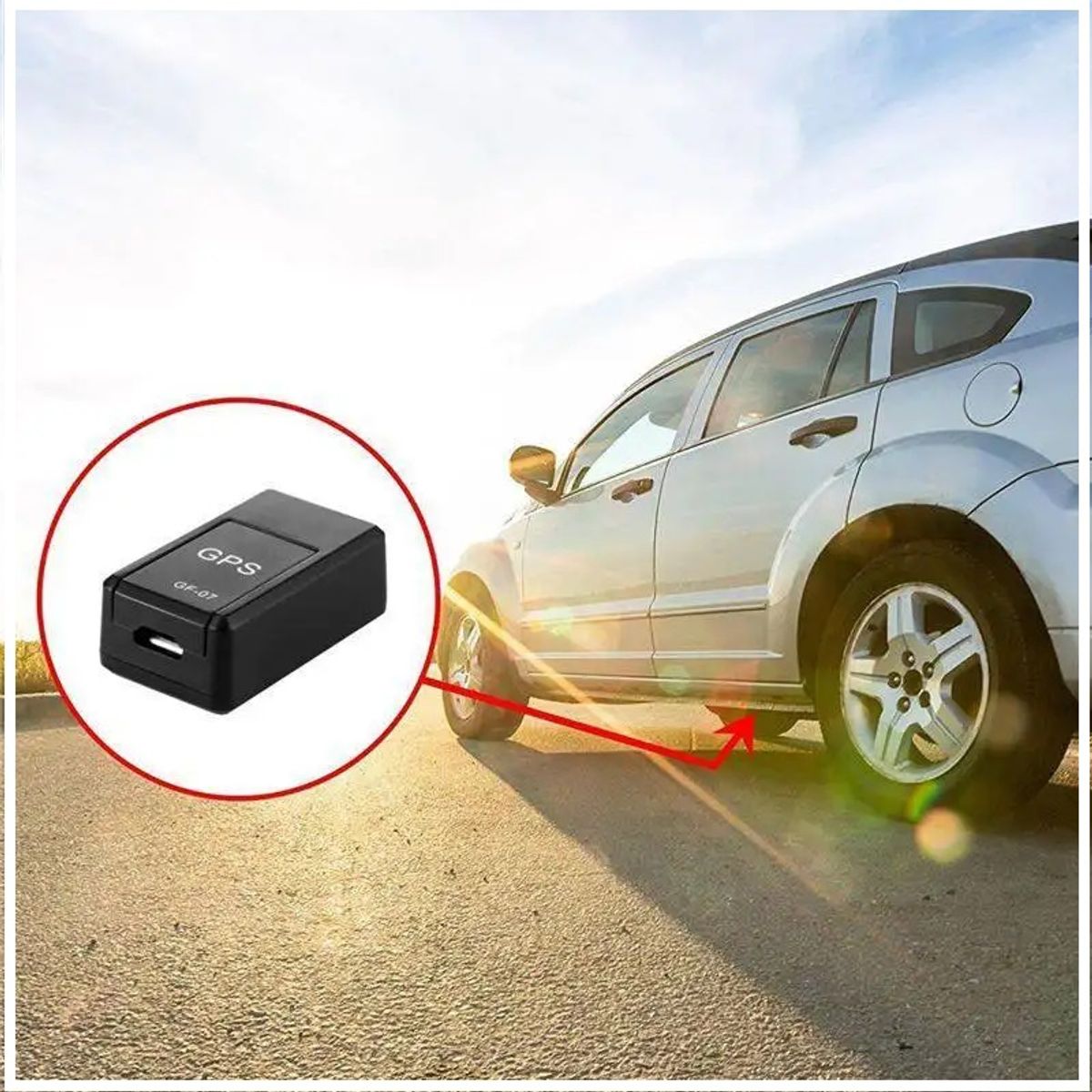 GENERICO - Rastrador GPS mini Tracker Auto moto llaves Mascotas