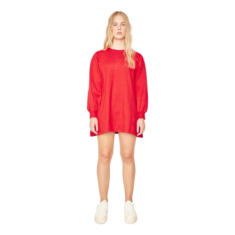 JACINTA TIENDA - Chaleco Maria vestido rojo Jacinta Tienda