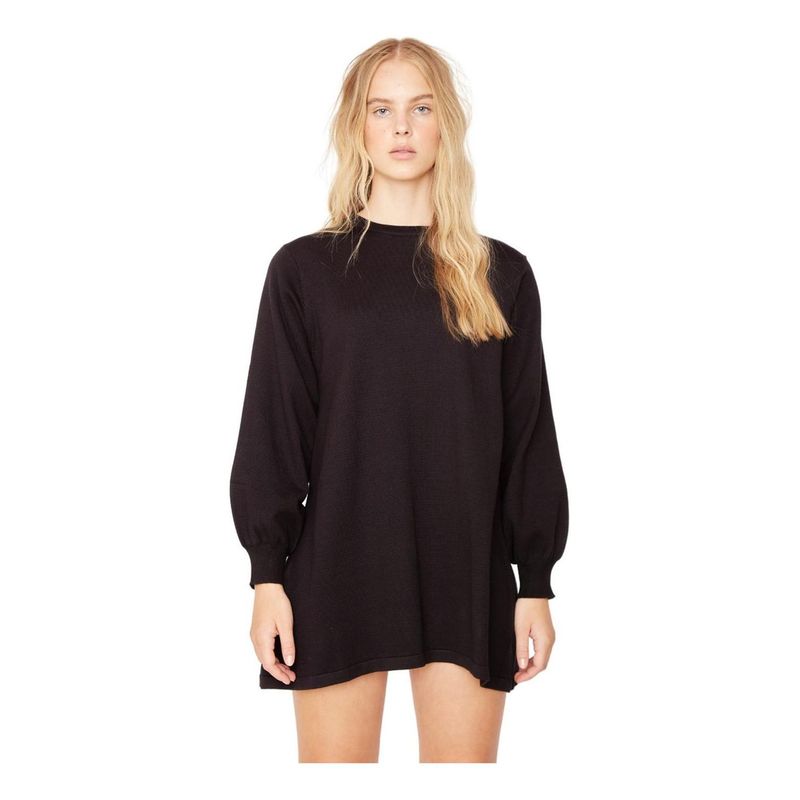 JACINTA TIENDA - Chaleco Maria vestido negro Jacinta Tienda