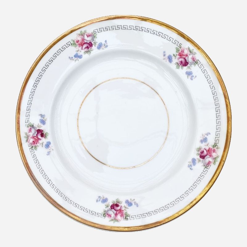 GENERICO - Juego de 4 Platos de Entrada Porcelana Ingleses Kingston