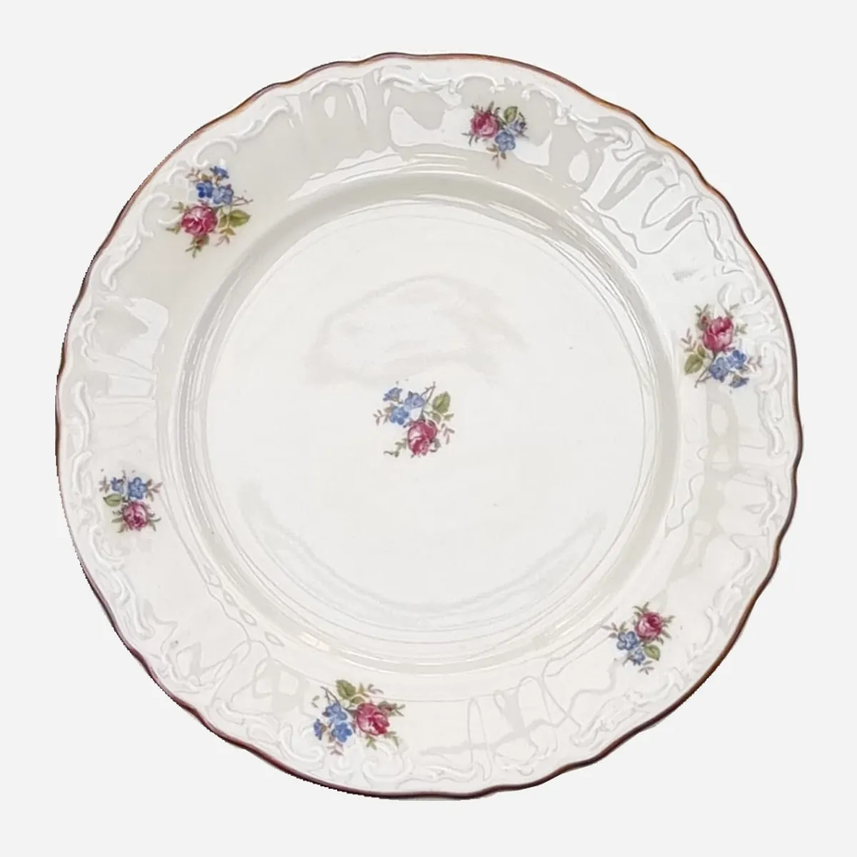 GENERICO - Juego 4 Platos de Pan Porcelana Suecos Rorstrand