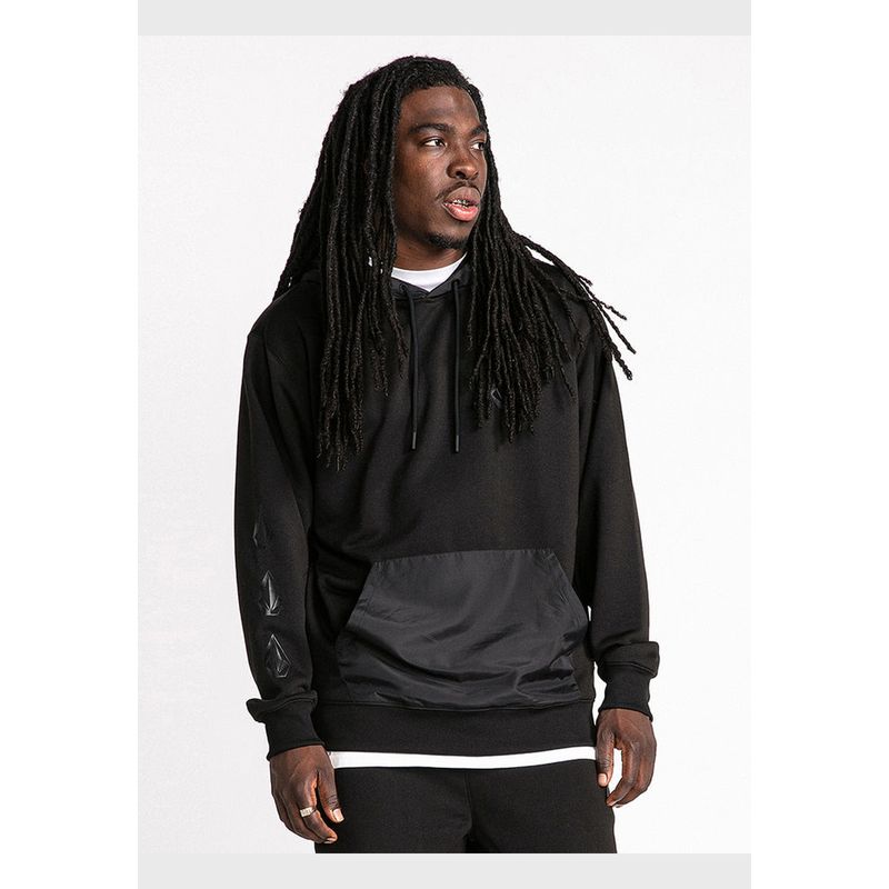 VOLCOM - Poleron ICONIC TECH PO Hombre Negro Volcom