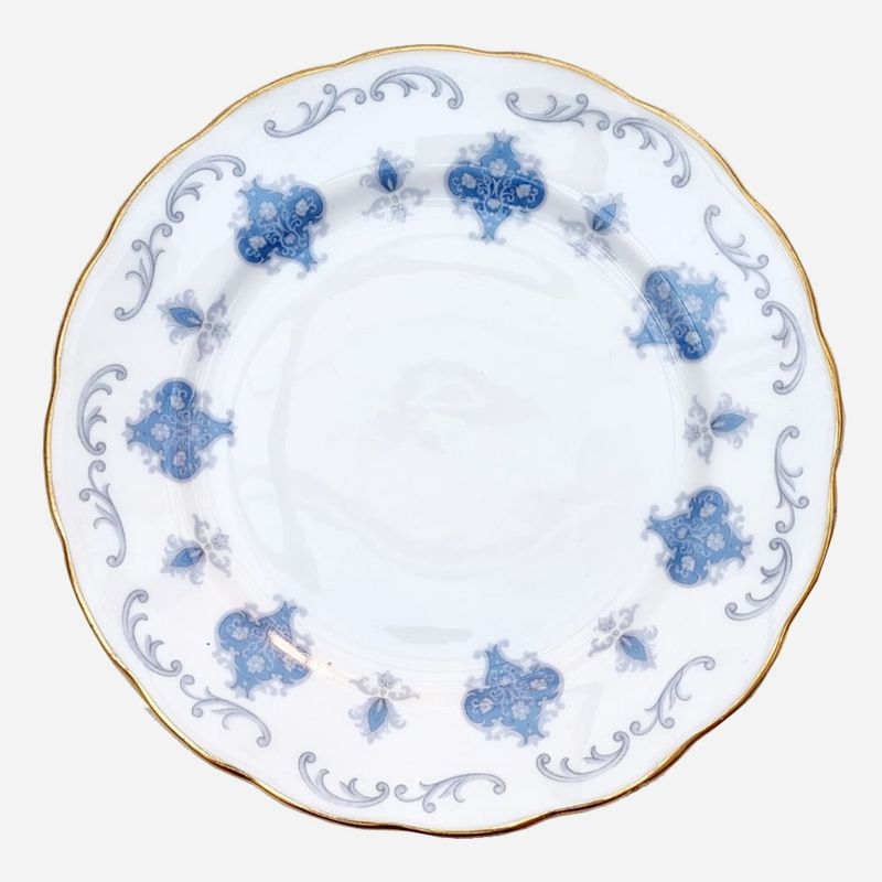 GENERICO - Juego de 6 Platos de Pan Porcelana Ingleses Royal Osborne