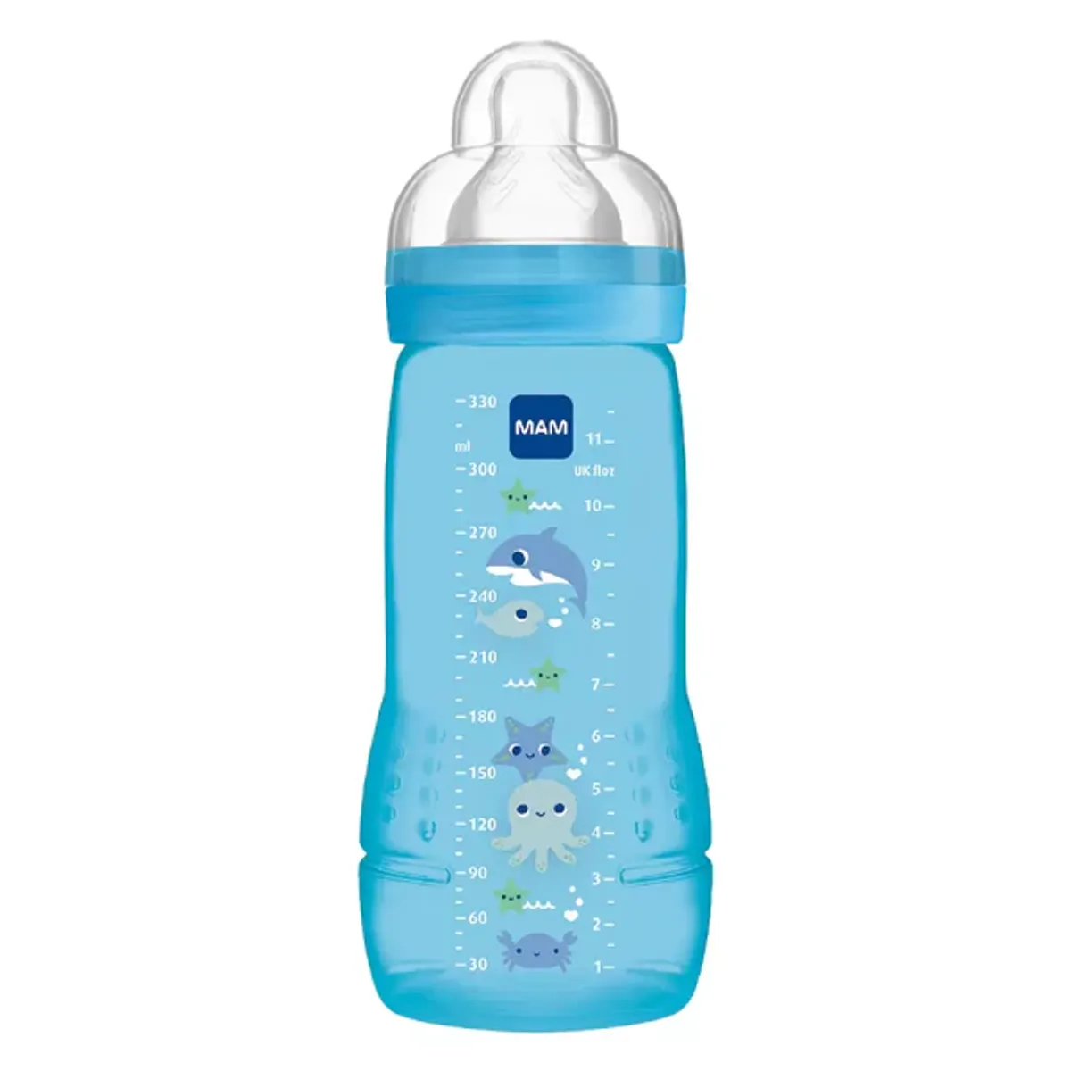 MAM - Mamadera MAM Easy Active Baby 4m 330ml Azul