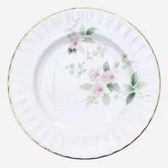 GENERICO - Juego 4 Platos de Pan Porcelana Ingleses Berkshire