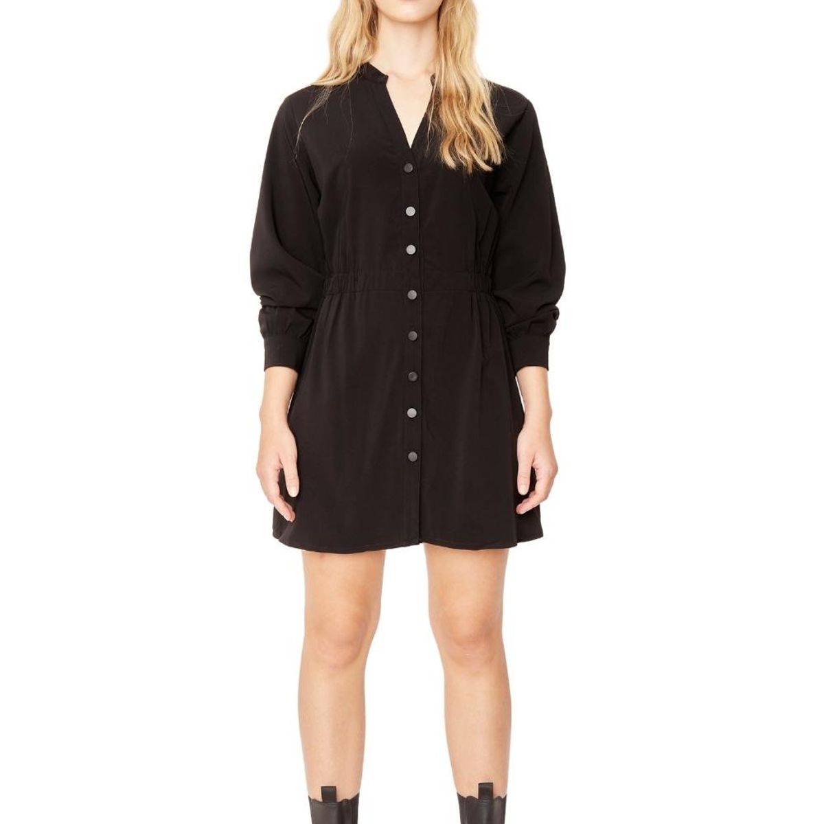 JACINTA TIENDA - Vestido Igna negro Jacinta Tienda.-