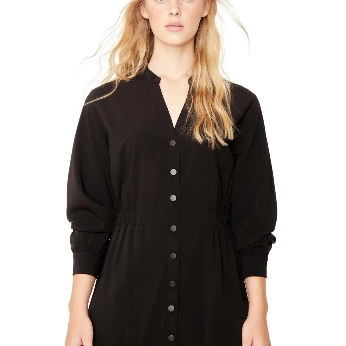 JACINTA TIENDA - Vestido Igna negro Jacinta Tienda.-