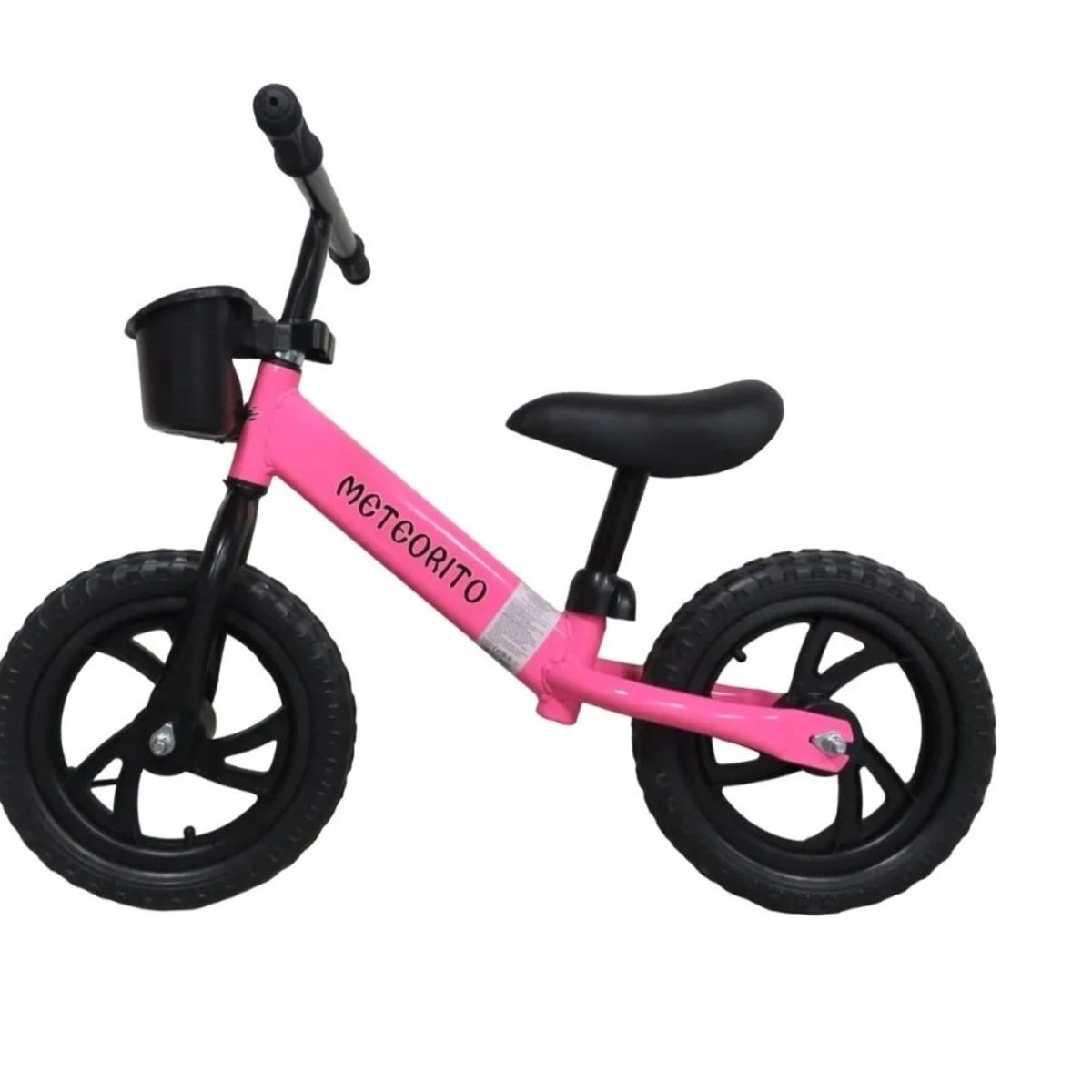 GENERICO - Bicicleta Equilibrio Para Niño Y Niña Aro 12 Rosa