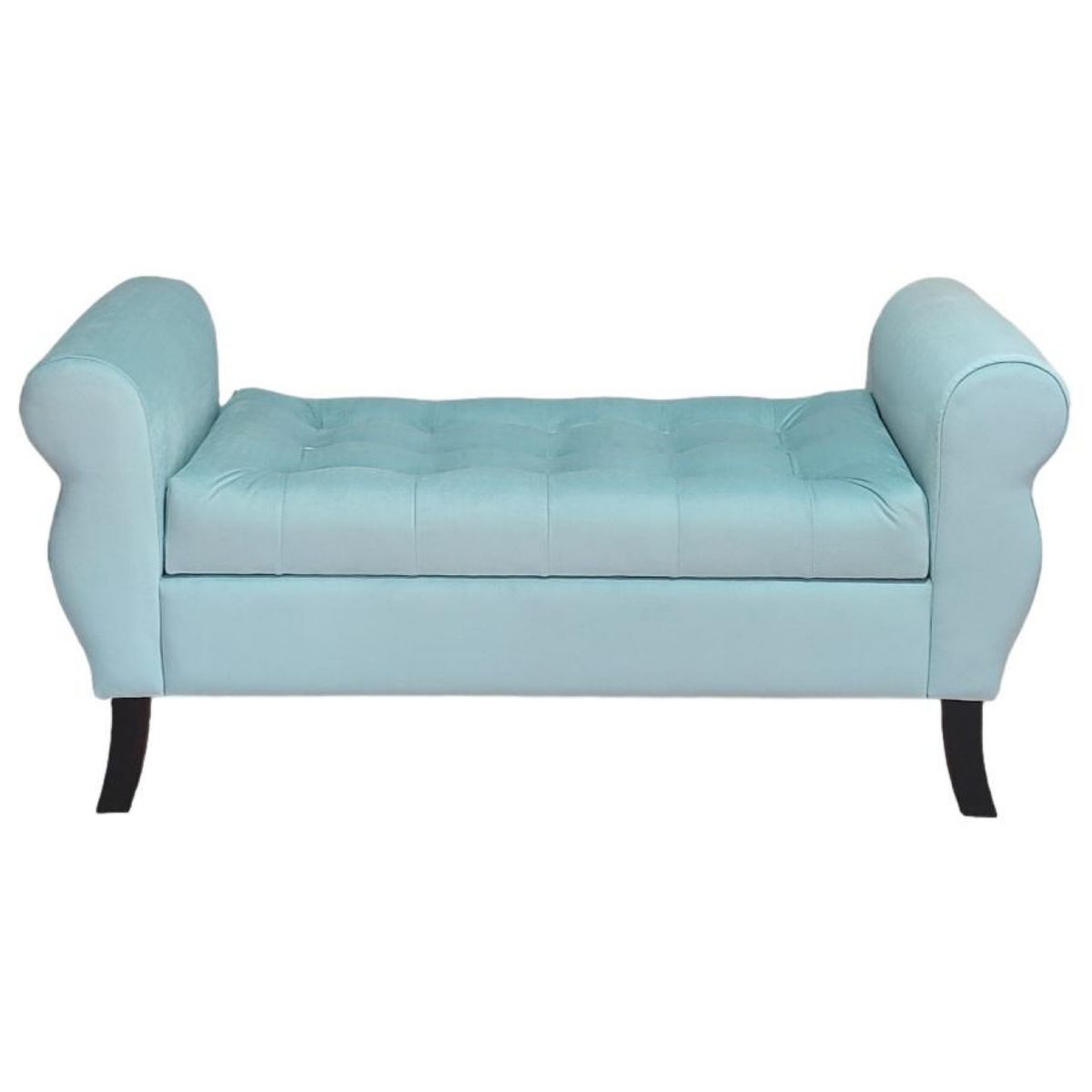 GENERICO - Banqueta Baúl Diva Color Menta 125x45x60cm