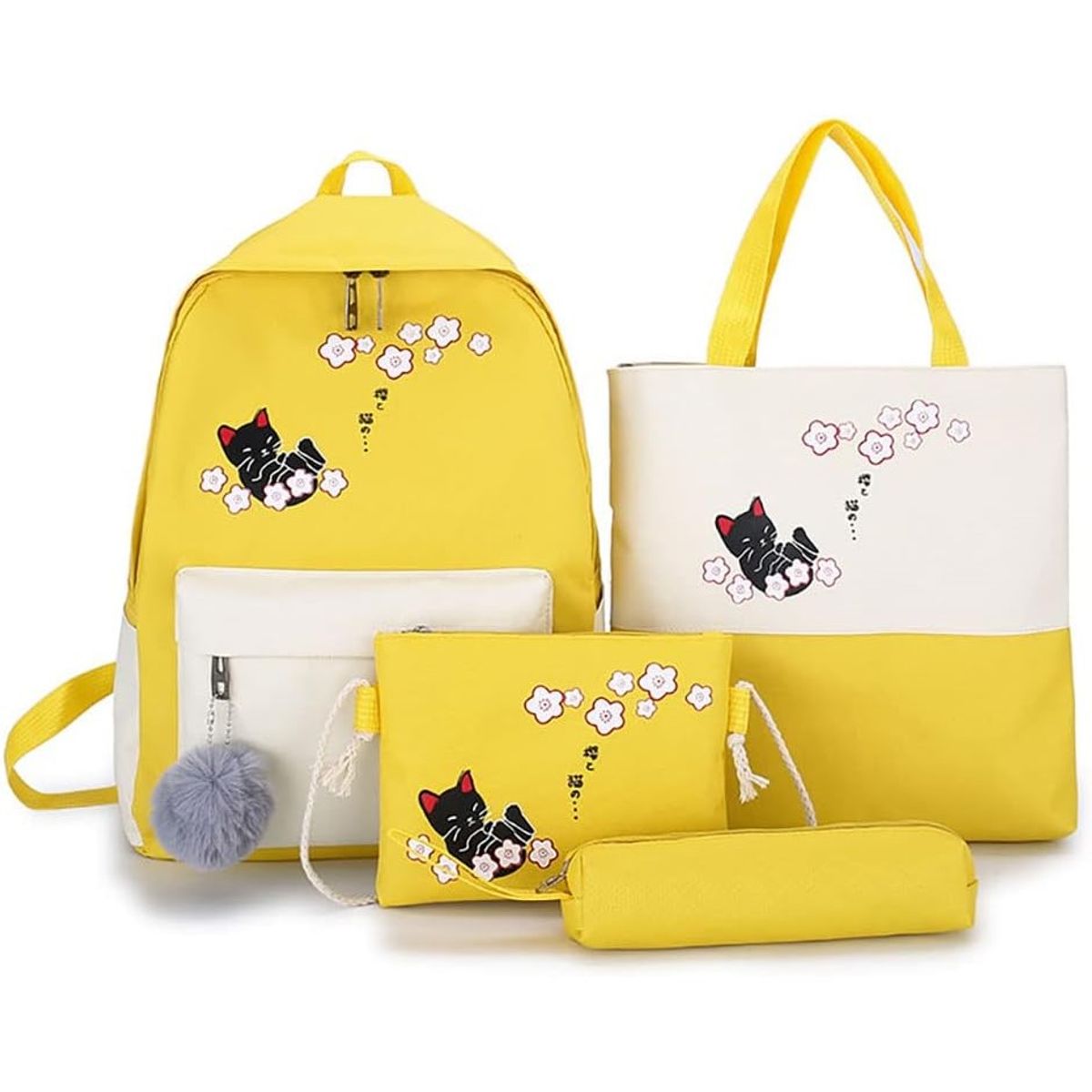 WAKESHOME - SET DE MOCHILAS 4 PIEZAS