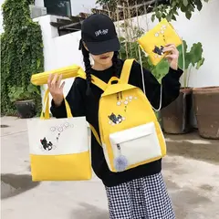 WAKESHOME - SET DE MOCHILAS 4 PIEZAS