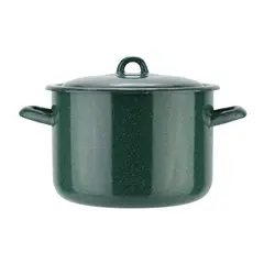 FANTUZZI - Cacerola de 20 cm acero carbónico verde Fundo