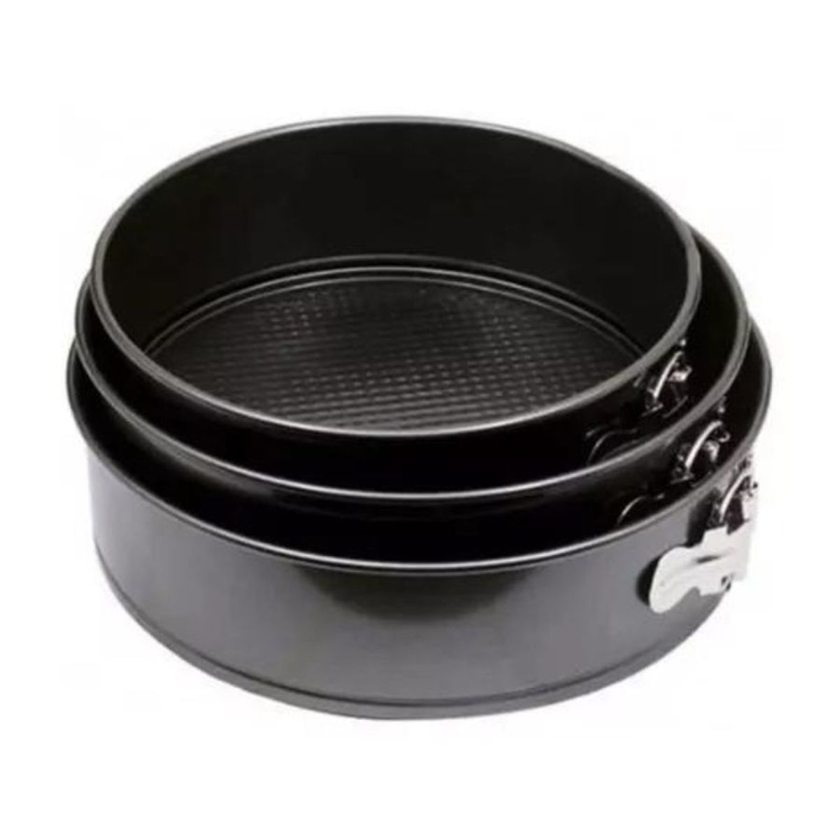 GENERICO - Set 3 Moldes Rodondo De Tortas Antihaderente 24 26 28 Cm