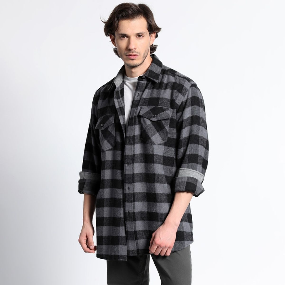 TRUVAL - Camisa Manga Larga Leñadora Special Fit TRUVAL