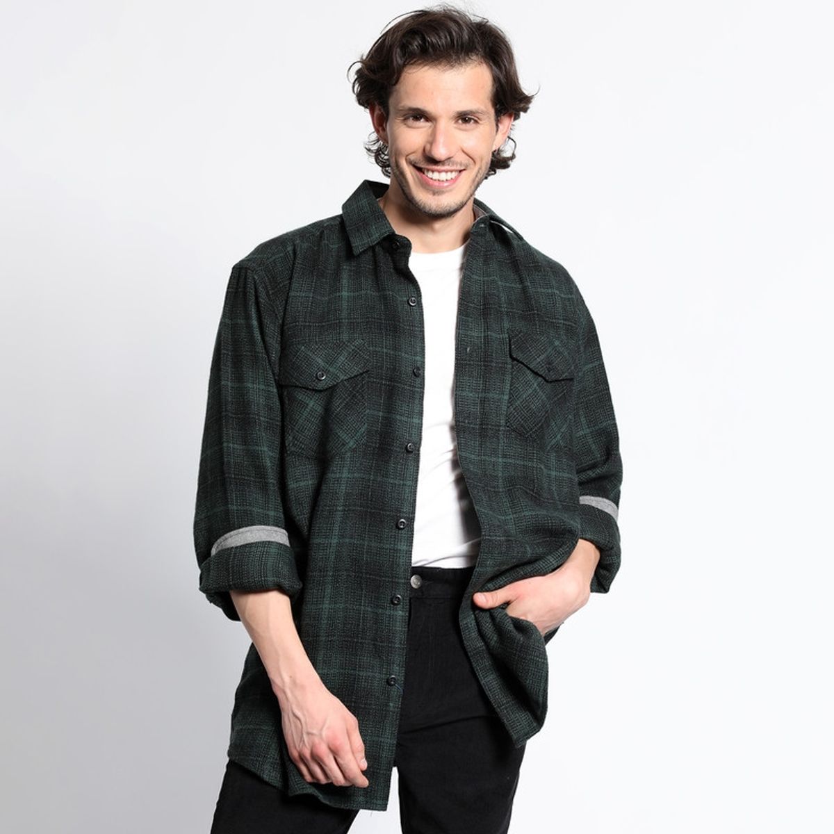 TRUVAL - Camisa Manga Larga Leñadora Special Fit TRUVAL