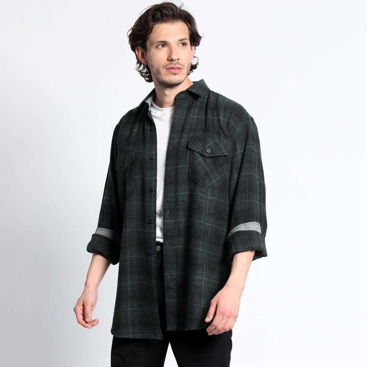 TRUVAL - Camisa Manga Larga Leñadora Special Fit TRUVAL