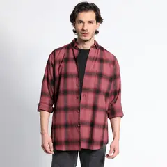 TRUVAL - Camisa Manga Larga Franela Regular Fit