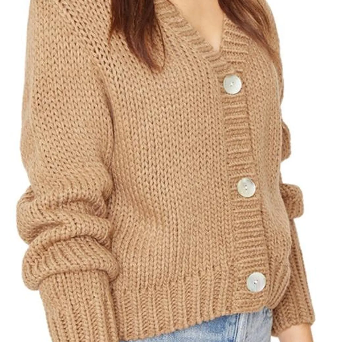 JACINTA TIENDA - Chaleco Rafa café Jacinta Tienda