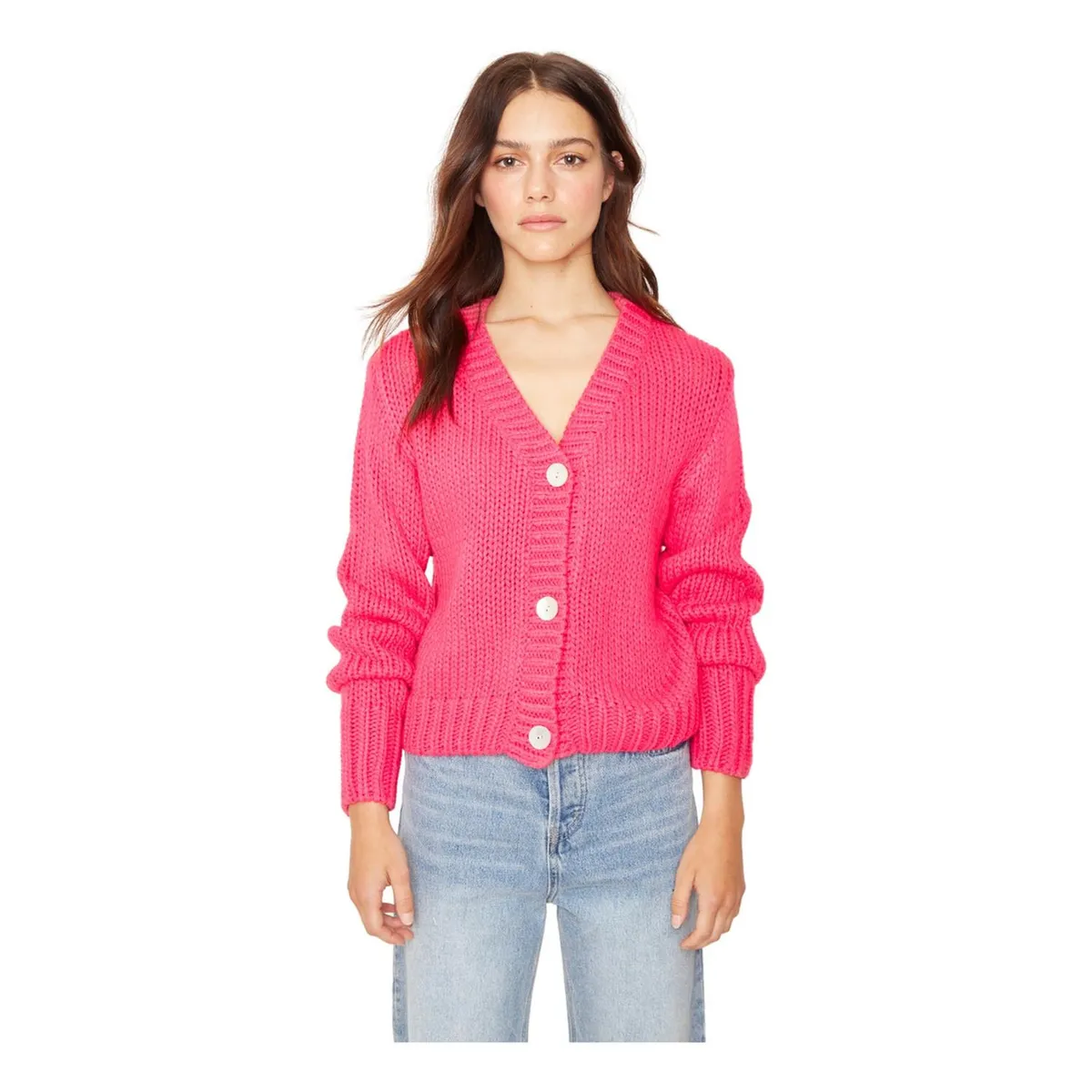 JACINTA TIENDA - Chaleco Rafa fucsia Jacinta Tienda