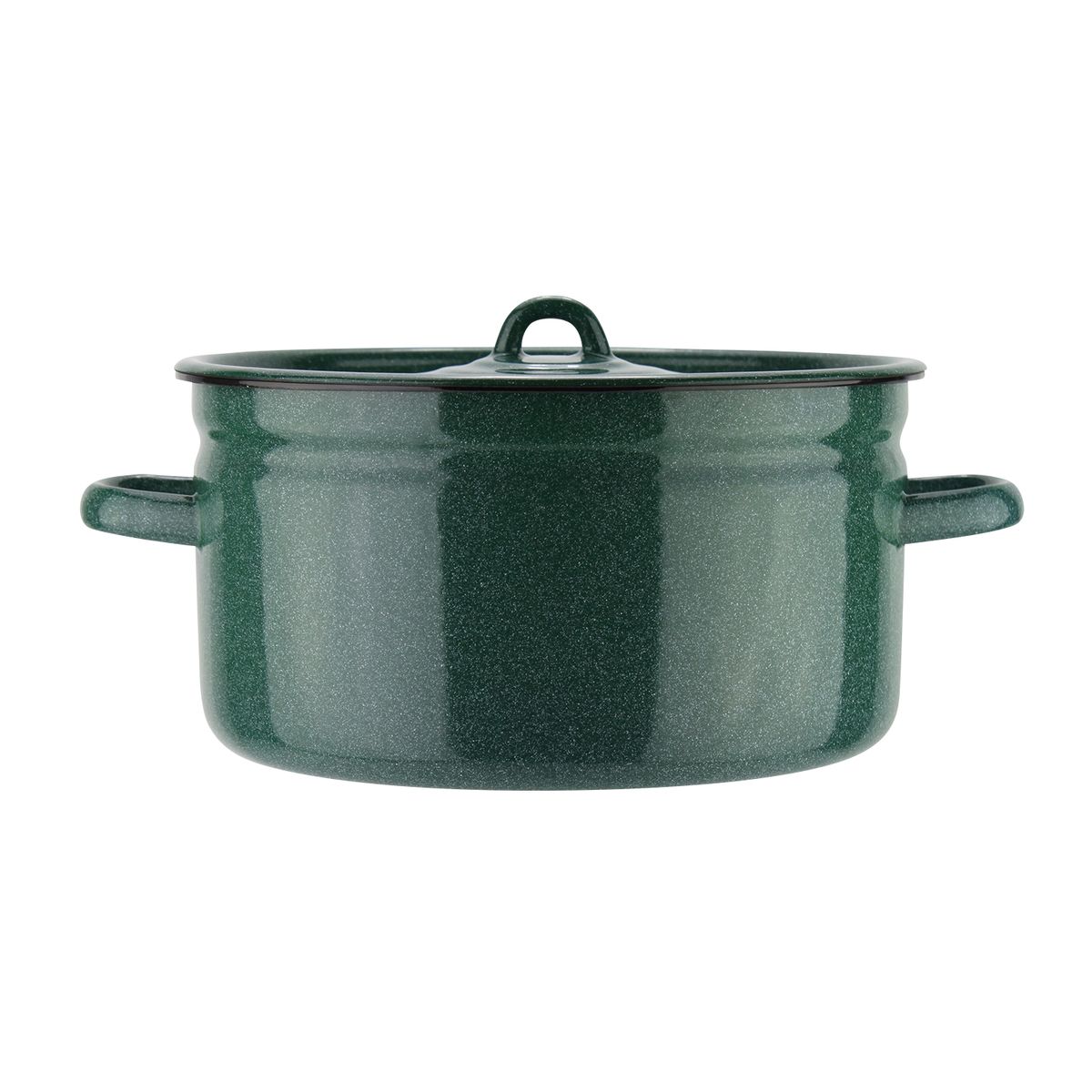 FANTUZZI - Cacerola de 24 cm acero carbónico verde Fundo Fantuzzi