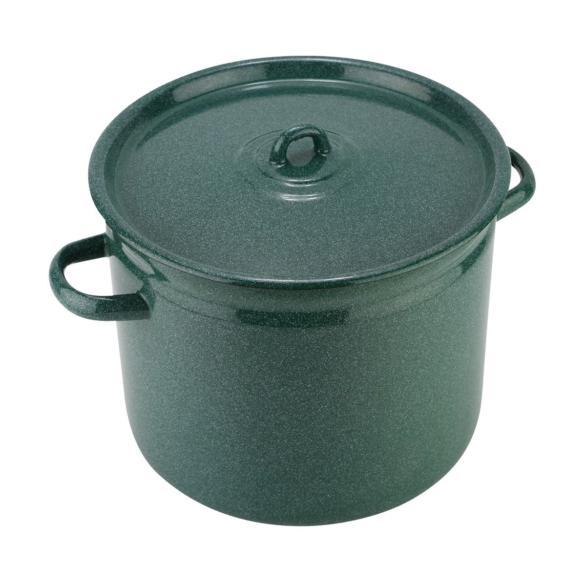 FANTUZZI - Cacerola alta de 24 cm acero carbónico verde Fundo Fantuzzi