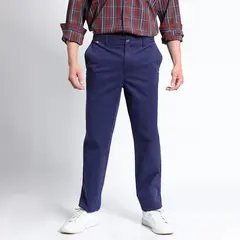 TRUVAL - Pantalon Frente Plano Spandex Slim Fit