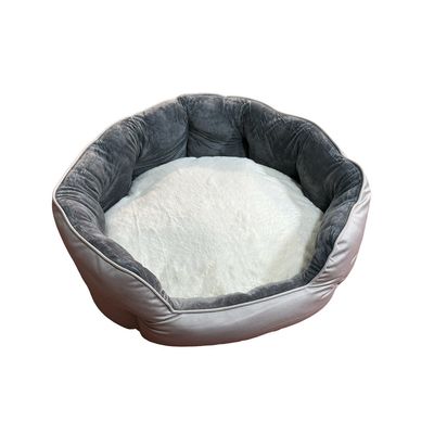 Imagen 2 del producto Cama Cojín 70 Cm Mascotas Acolchada Para Perro Y Gato - Gris