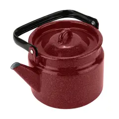 FANTUZZI - Tetera 2 Litros acero esmaltado rojo Fundo